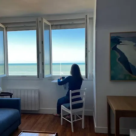 Reve D'Horizon, Appartement Avec Vue Mer. Saint-Valery-en-Caux Exterior photo